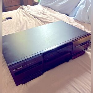 Kenwood CT-201 Stereo Double Cassette Deck Tape Player / Recorder -